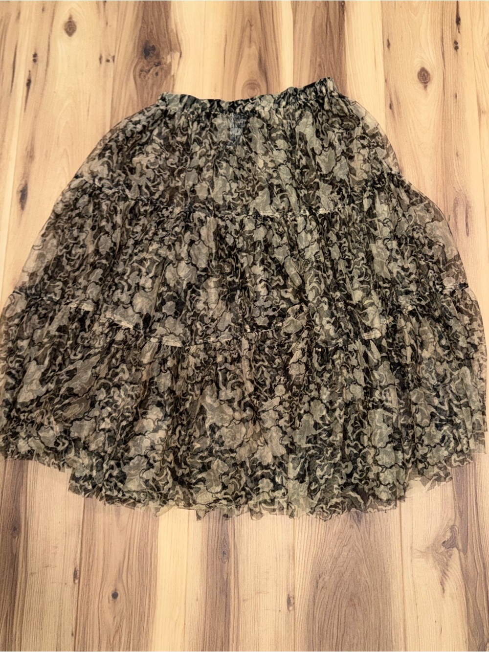 Lilith Skirt in Black and Cream